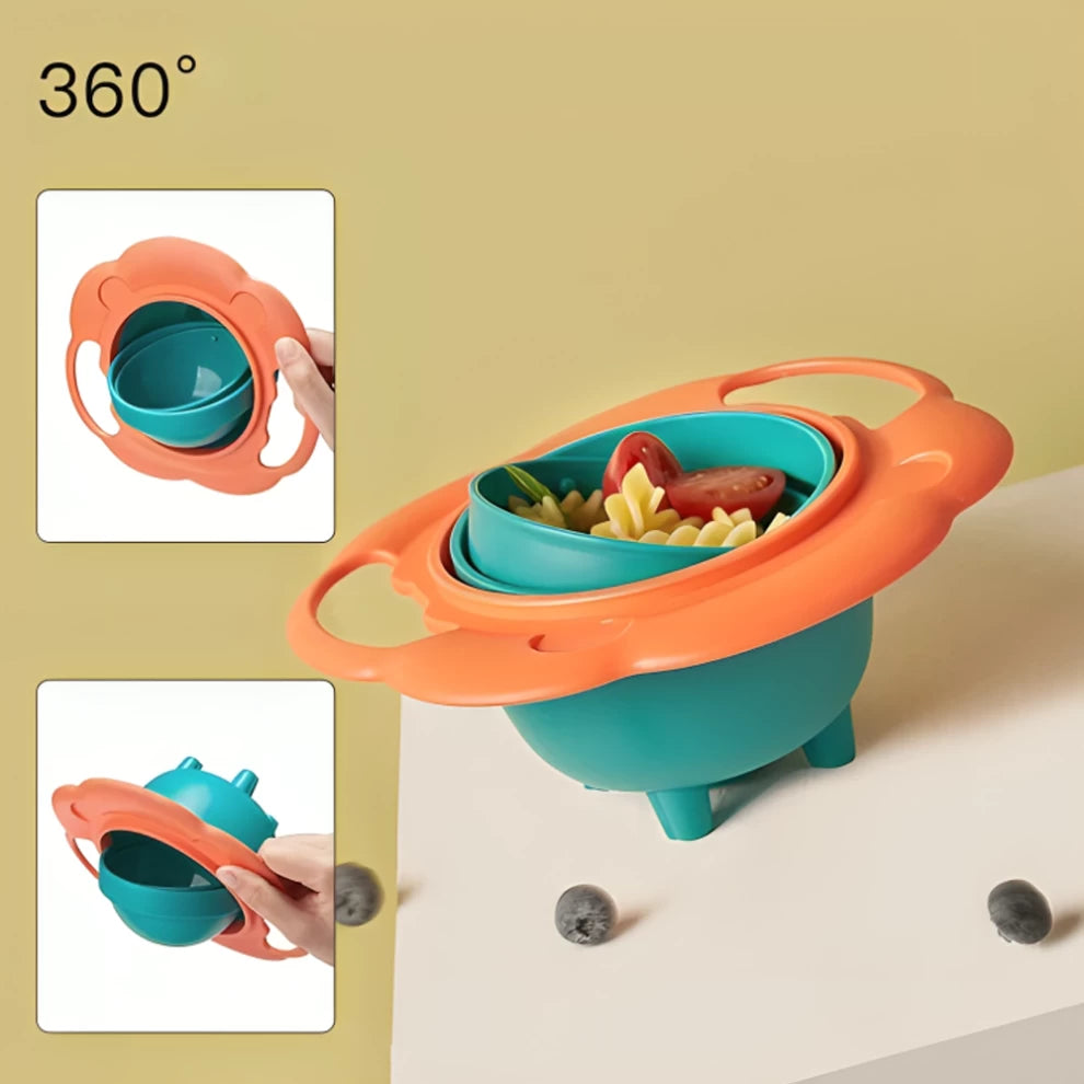 Baby Bowl 360 Degrees Rotate