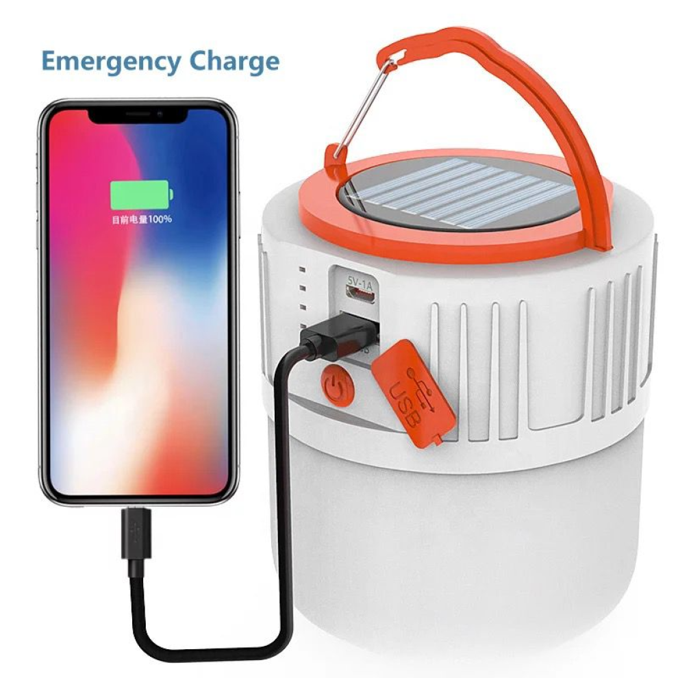 Waterproof Solar Camping Lamp 5 Mode 10W