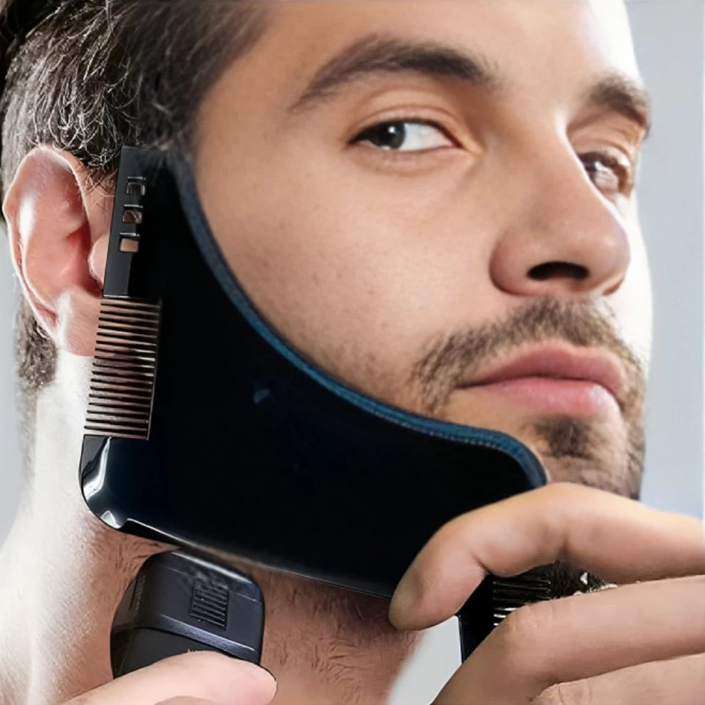 Beard Apron & Beard Shaping Tool