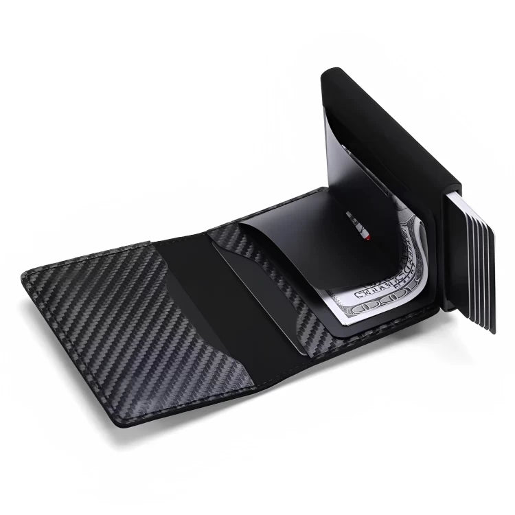 Wallet Smart Slide, Apple AirTag Compatible Trifold Wallet for Men