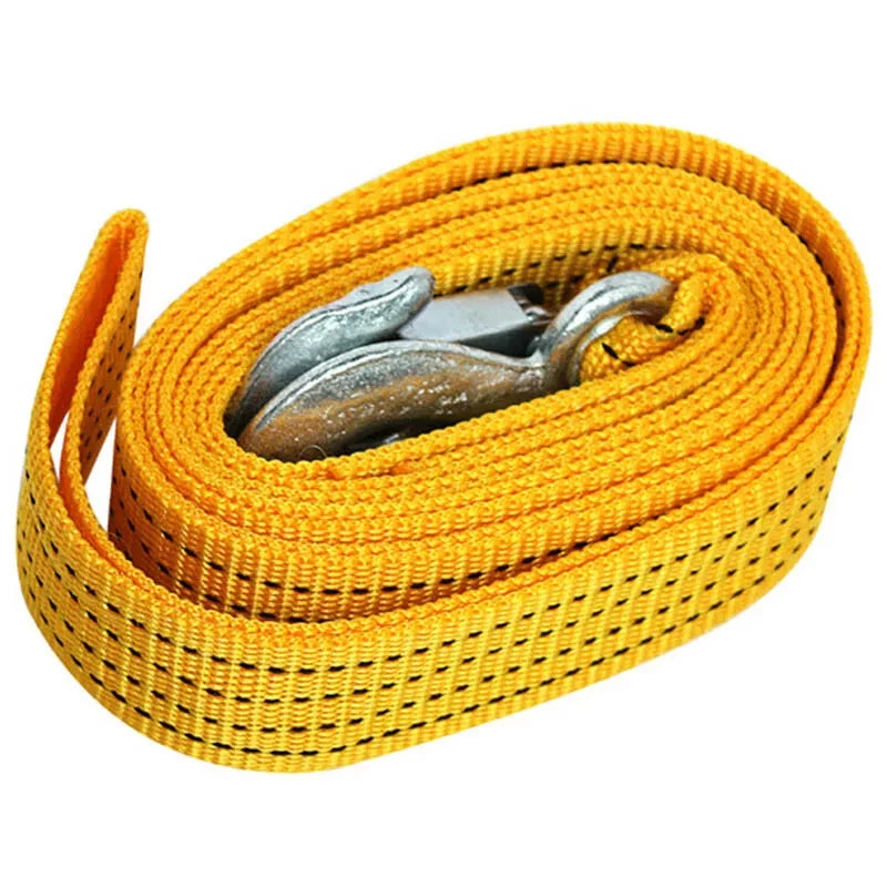 Car Trailer Towing Rope Strap Tow Cable with Hooks