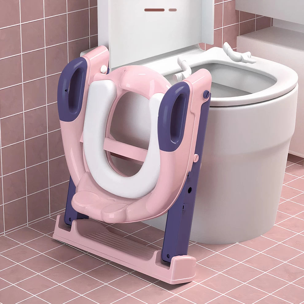 Baby Potty Training Toilet Seat with Step Stool Ladder Kids