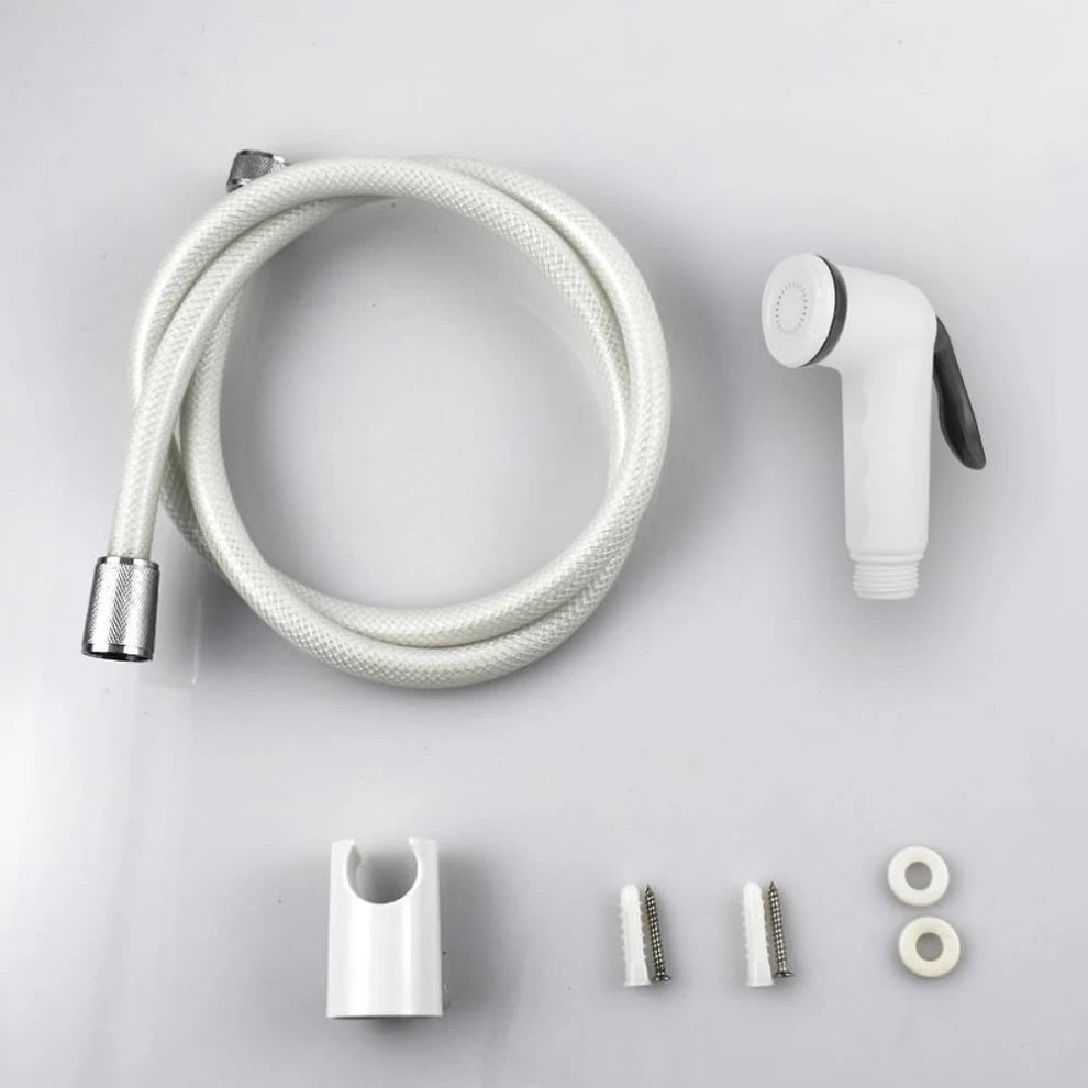 V.MAX MODI Bathroom Cleaning Set – White Shataf Faucet | Multi-Purpose ABS Sprayer