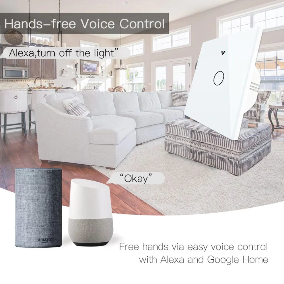 1 Gang Smart Touch switch - No Neutral