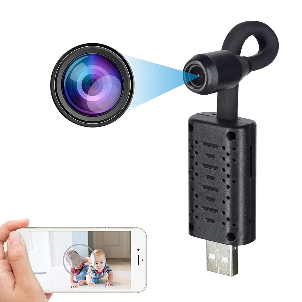 1080p HD WiFi Mini USB Spy JXLCam Hidden Camera