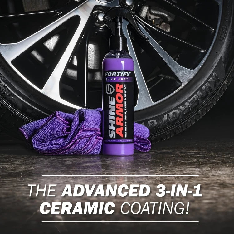 Shine Armor 3-in-1 Ceramic Waterless Wash, Shine, and Protect Spray