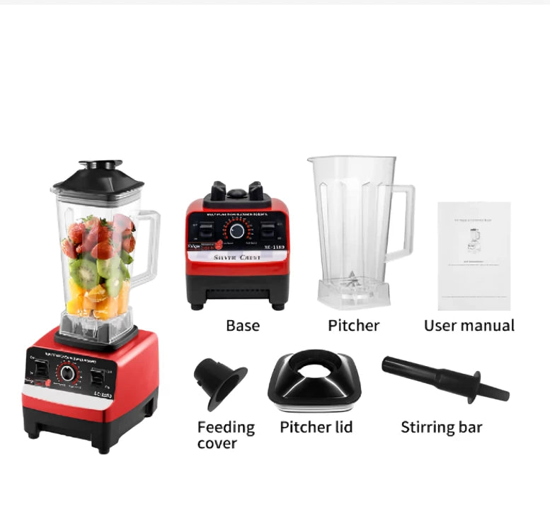 Silver Crest Multifunctional Blender 4500W-2Lit