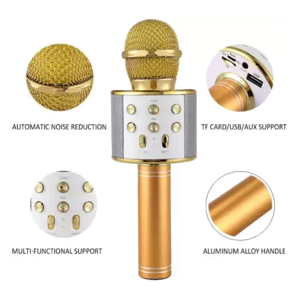 Wireless Bluetooth Karaoke Microphone