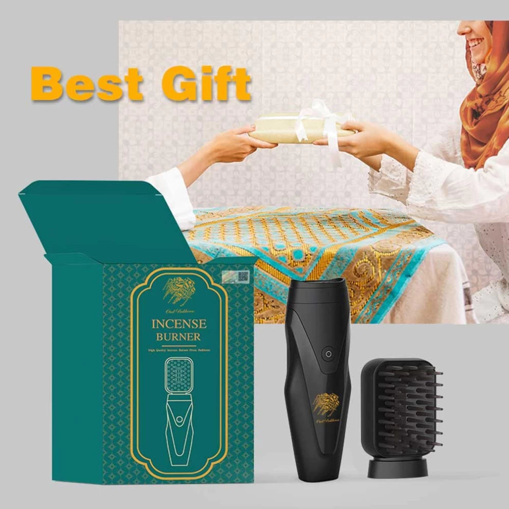 Bakhoor Electric Incense Burner Brush
