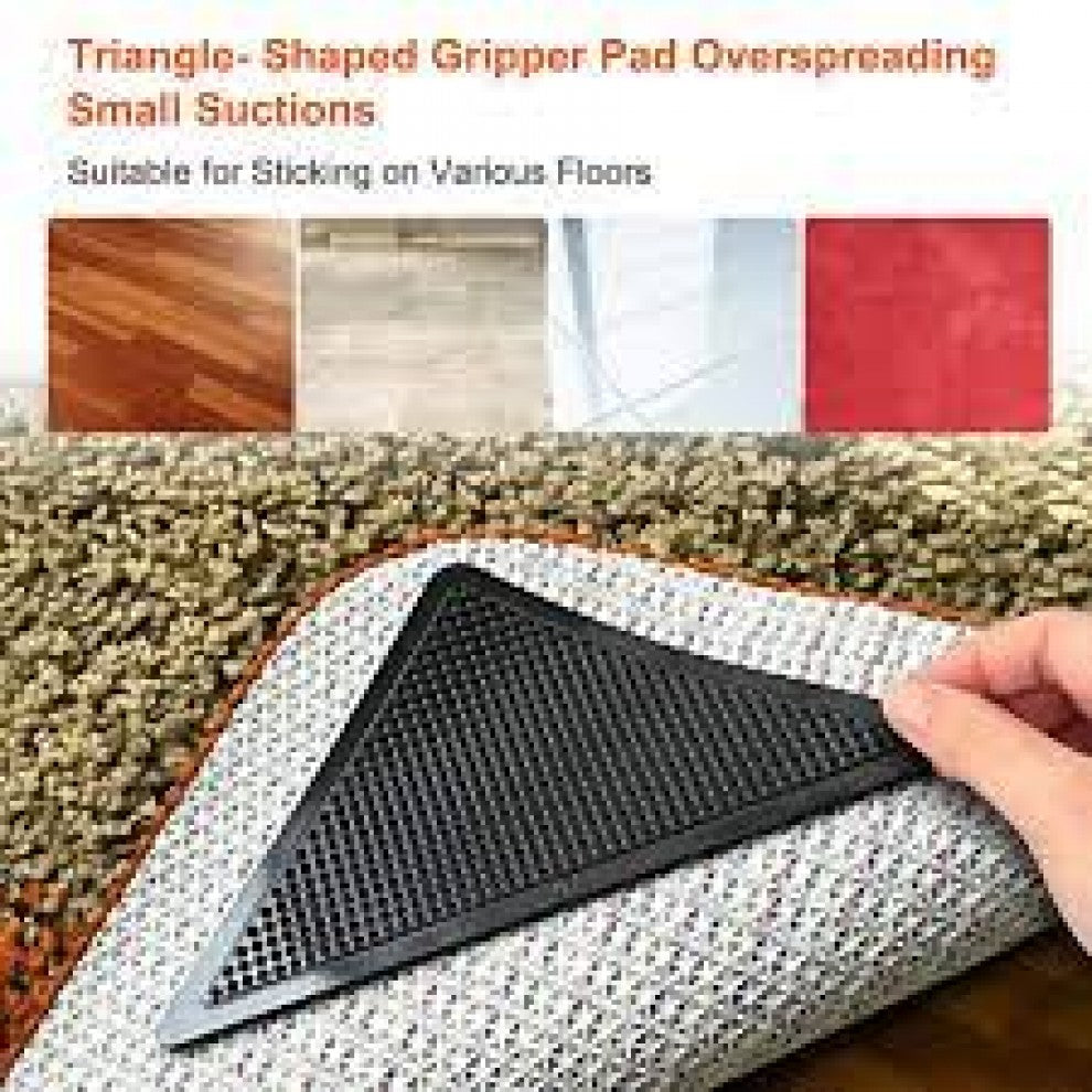 As Seen On Tv Ruggies 4-Pack Non-Slip Rug And Mat Rubber Grip
