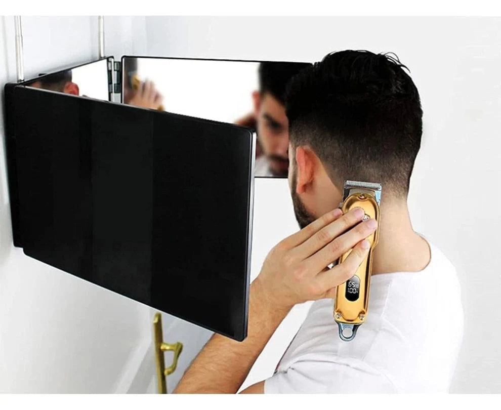 3-Way Mirror for Home Hair Cutting