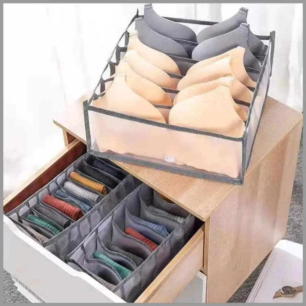3in1 Folding Closet Organizer Storage Wardrobe