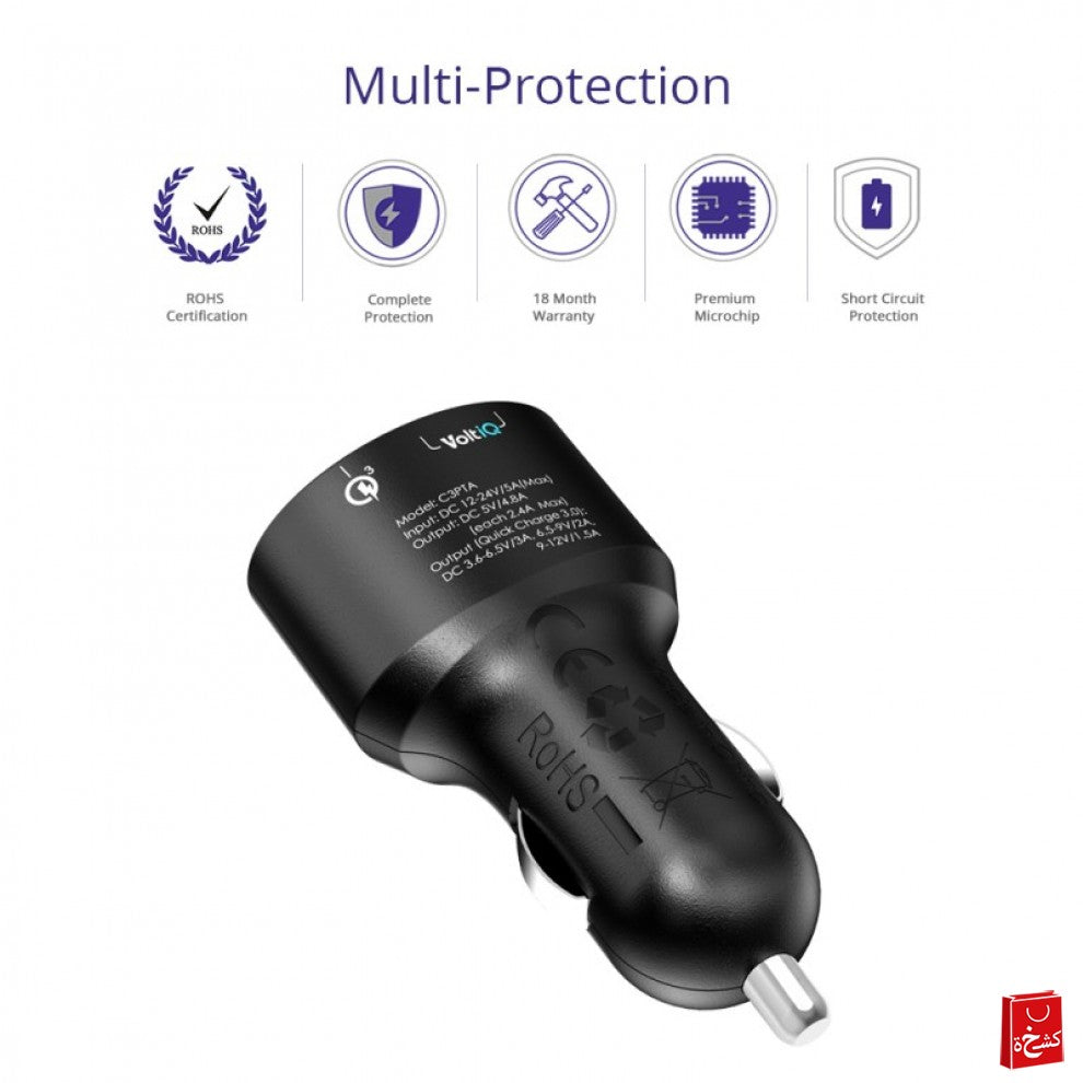 Tronsmart C3PTA Quick Charge 3.0 Car Charger