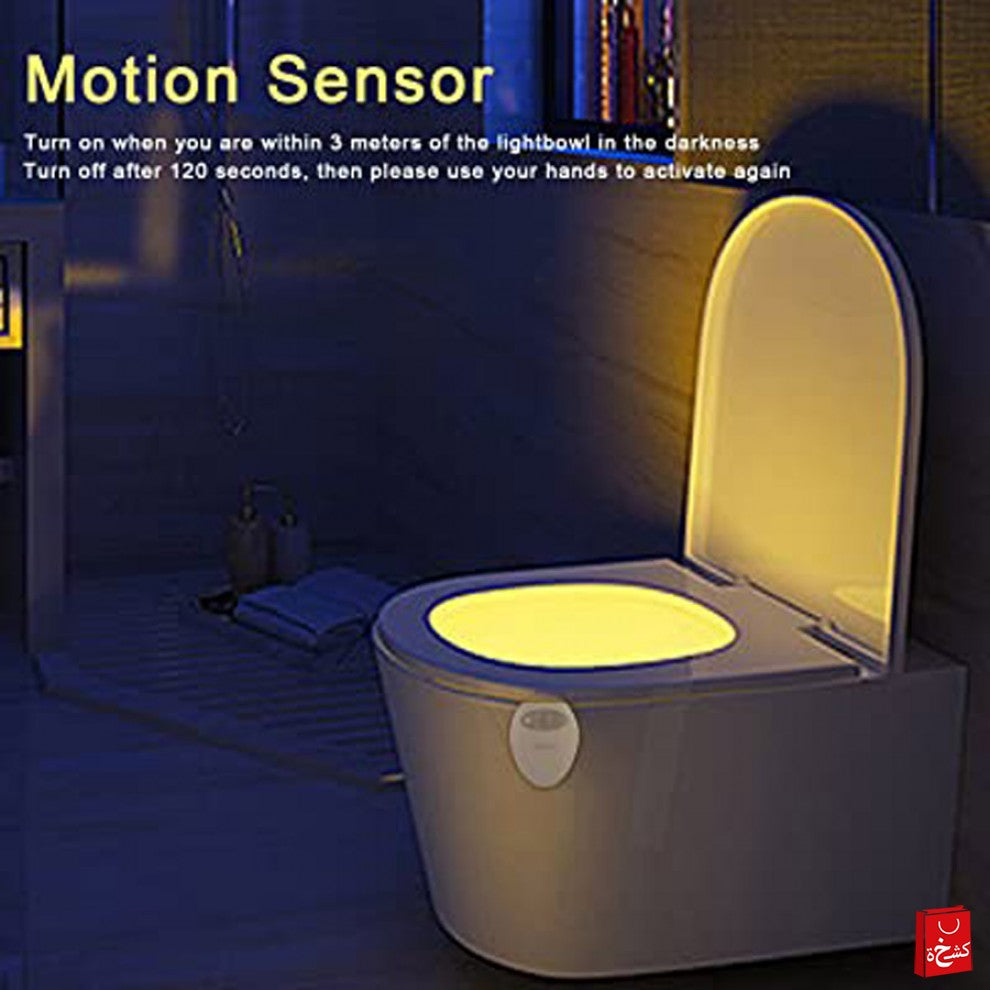 Bathroom Toilet Wc Night Light Motion