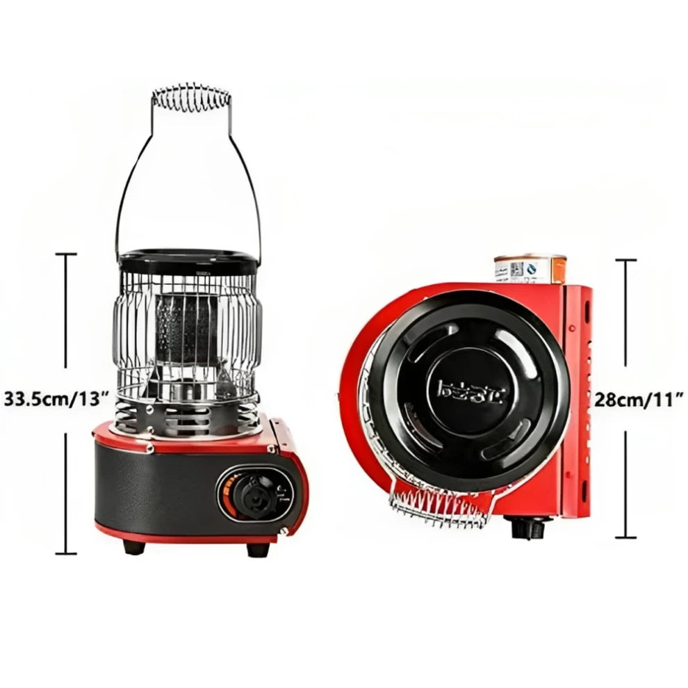 2 in 1 Gas Heater & Cooker