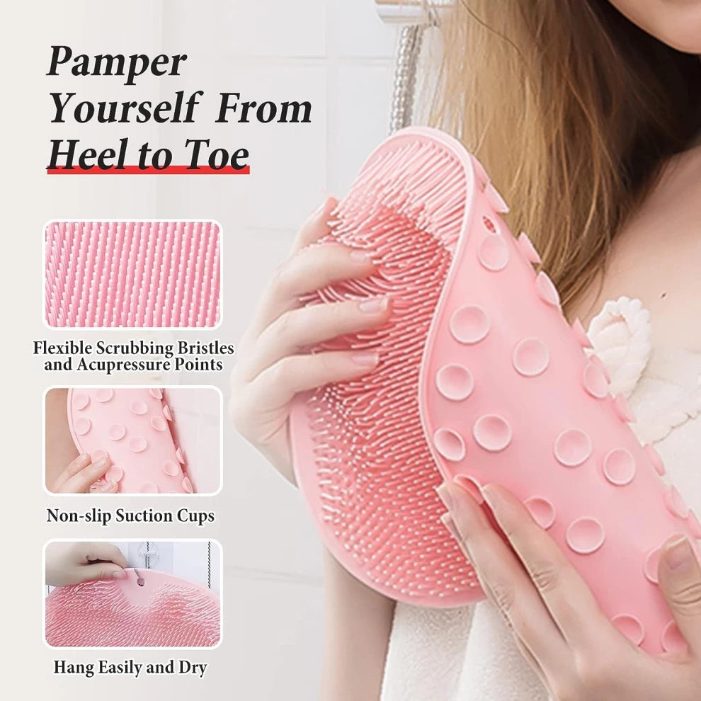 Shower Foot & Back Scrubber Massage Pad