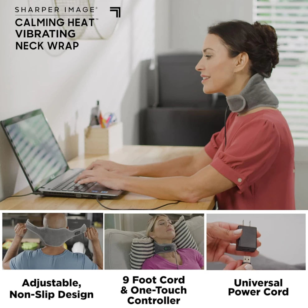 Vibration Massage Heating Neck Wrap