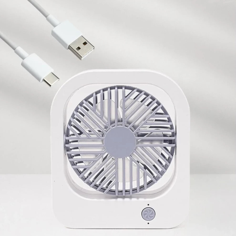 180° Adjustable Portable Desk Fan (EHF-10) – Cool Comfort Anywhere!