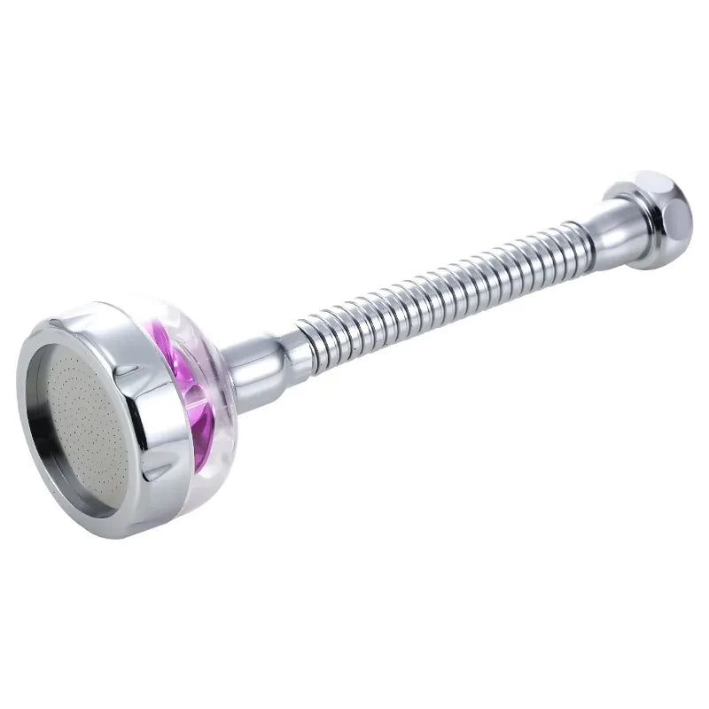 360° Rotatable Kitchen Splashproof Faucet Extender – Flexible & Efficient Water Flow!