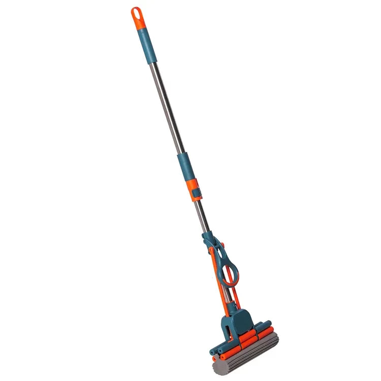 Stainless Steel Roller Rod PVA Sponge Mop