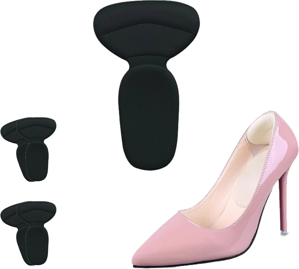1 Pair T-Shaped Foam Grips Anti-Slip High Heel