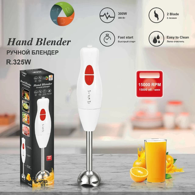 The RAF Professional Stainless Steel Hand Blender