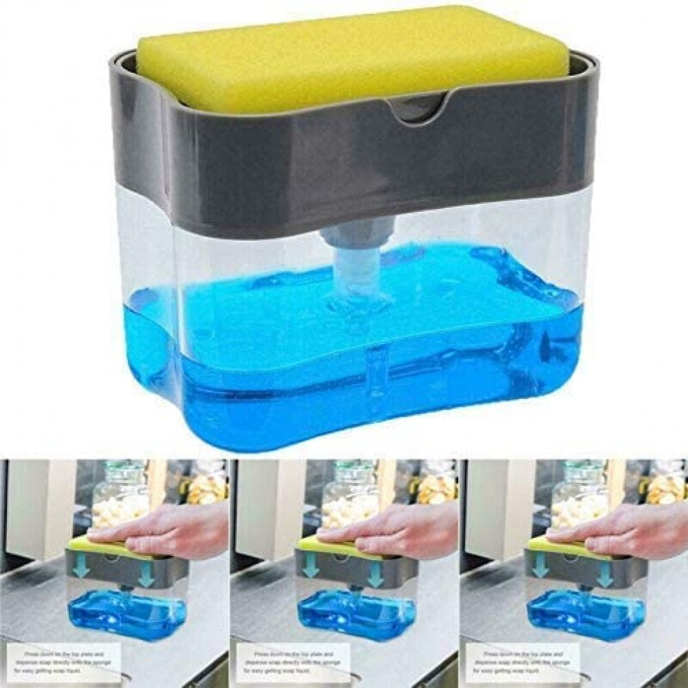 2 in 1 Soap Pump and Sponge Candy