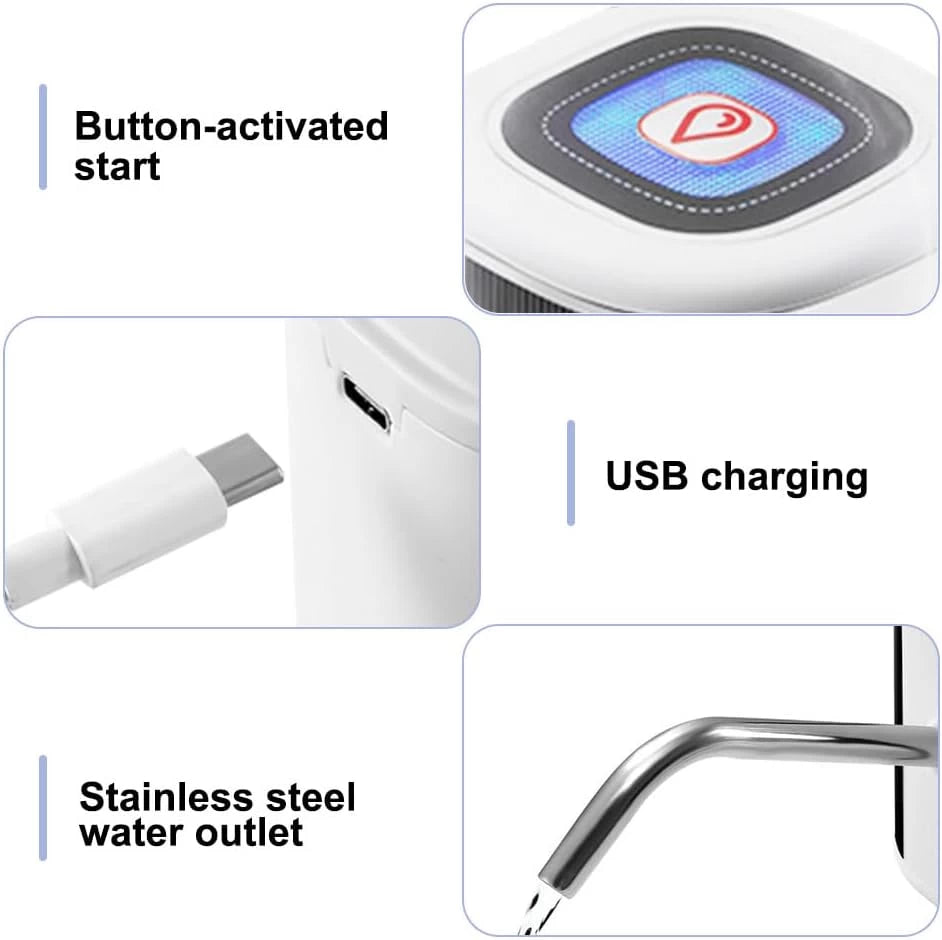 Water Pump Dispenser Rechargeable