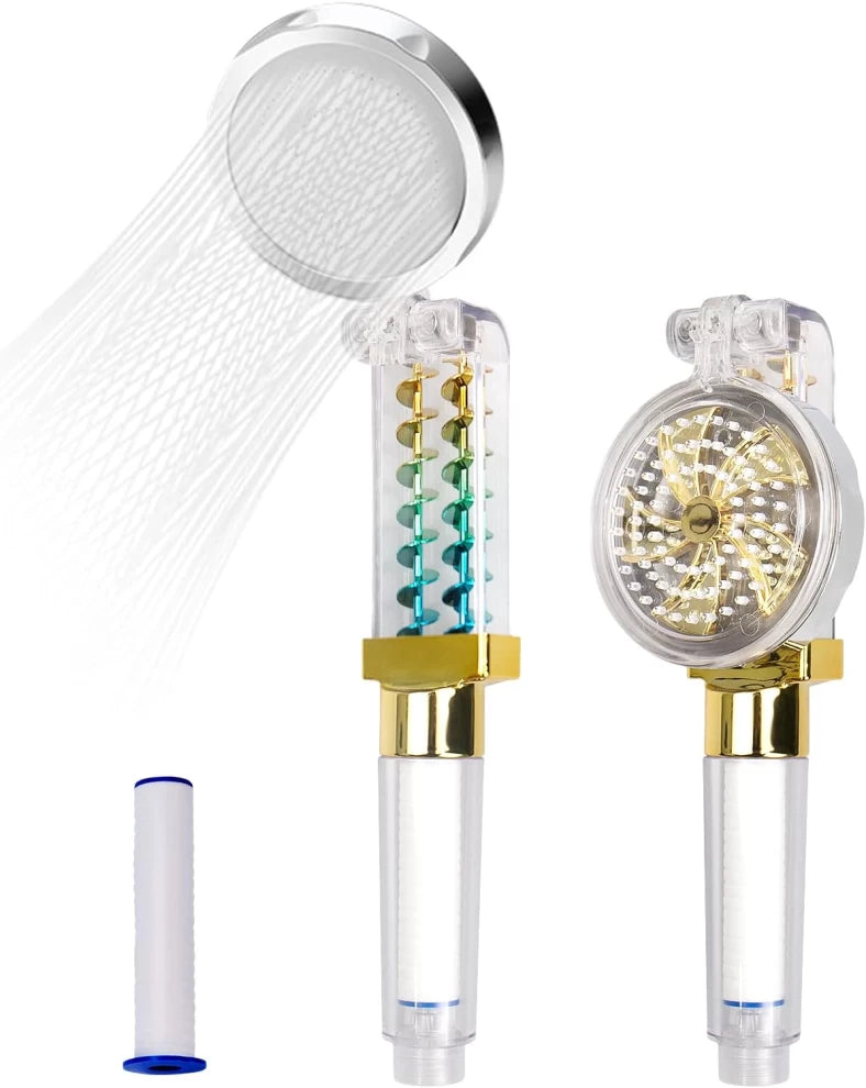 Twin Shower Head Turbo Fan-with Filter