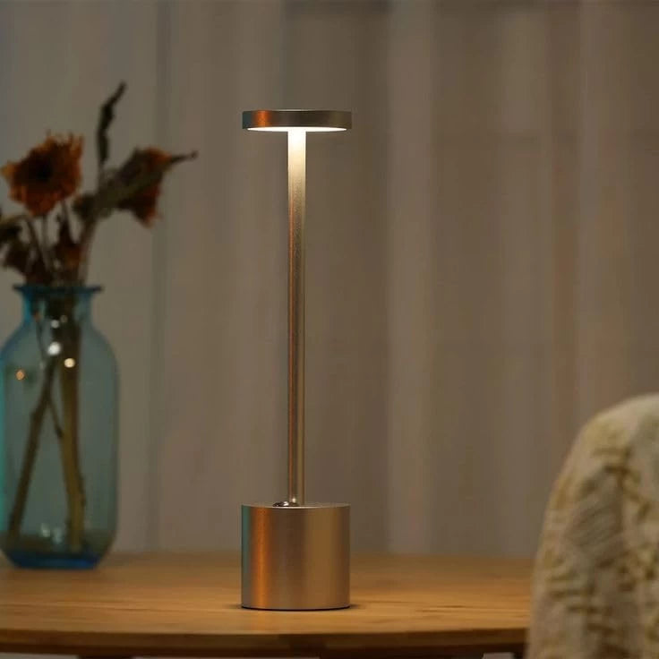 Wireless LED Table Light – 3 Color Step-less Dimming by Touch