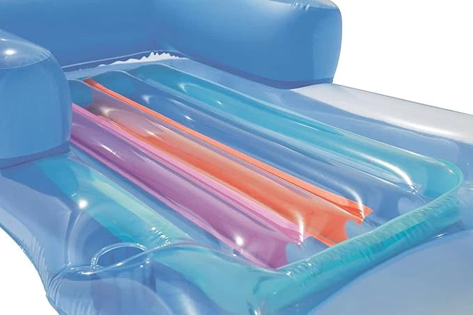 BEST WAY Designer Fashion Lounge | Stylish Inflatable Lounger for Pool, Beach & Home 62” x 35”