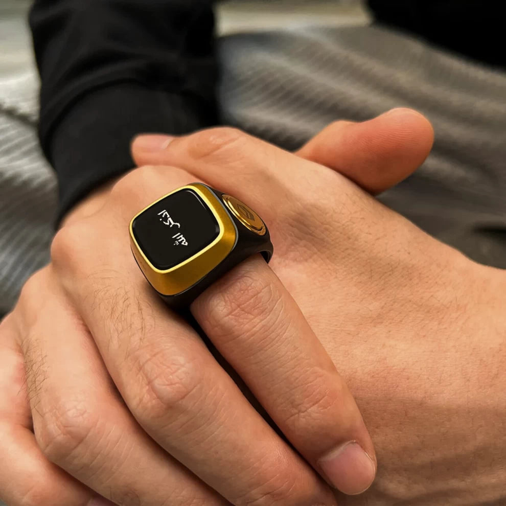 Smart Tasbih Zikr1 Lite Ring | Digital Islamic Prayer Counter iQIBLA