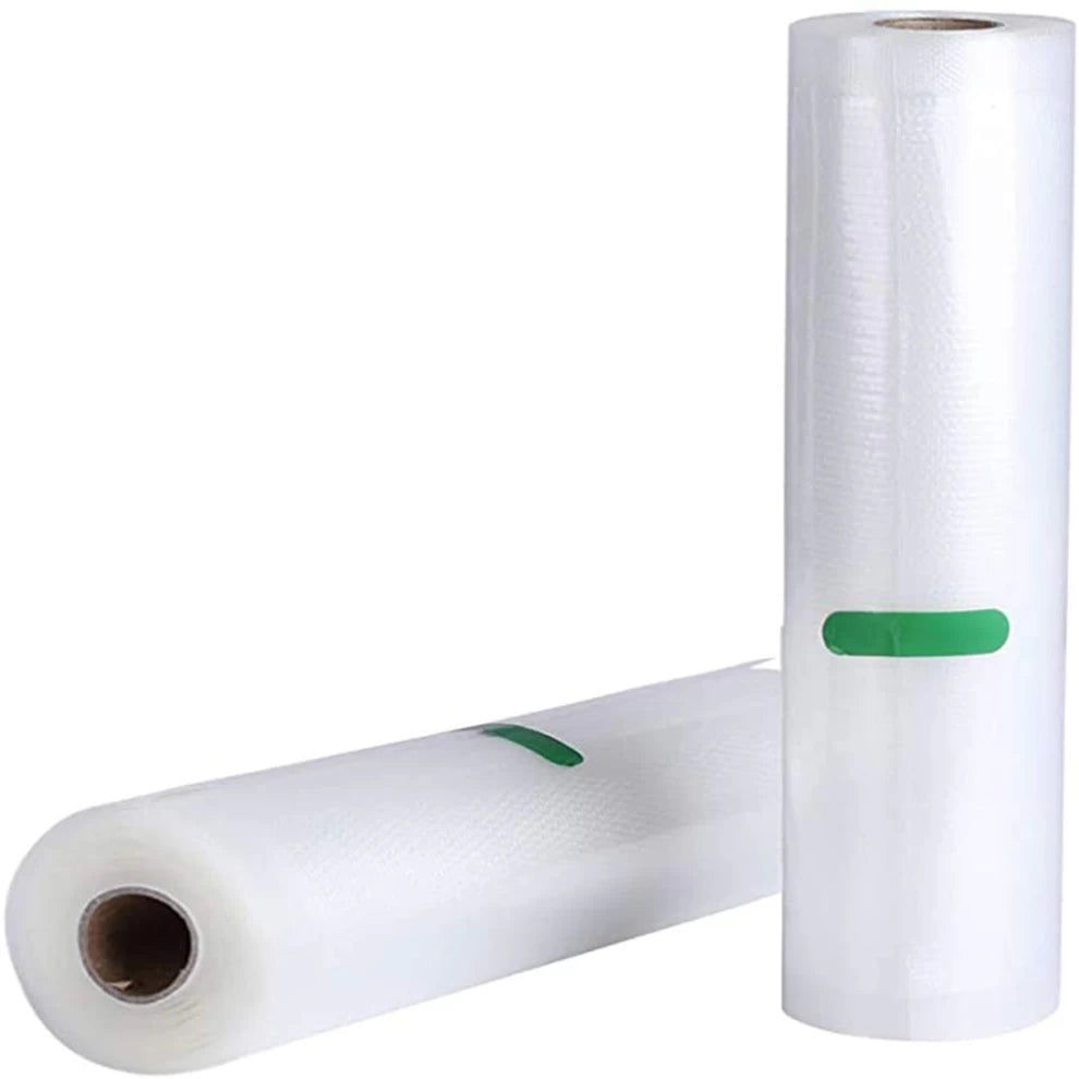Vacuum Sealer Bags – 2 Rolls (25cm × 500cm) for Food Storage & Preservation