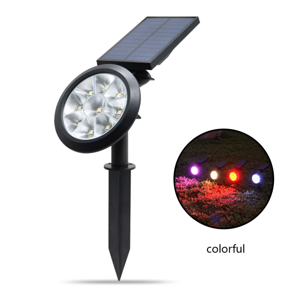 Solar Colorful LED Lawn Lamp