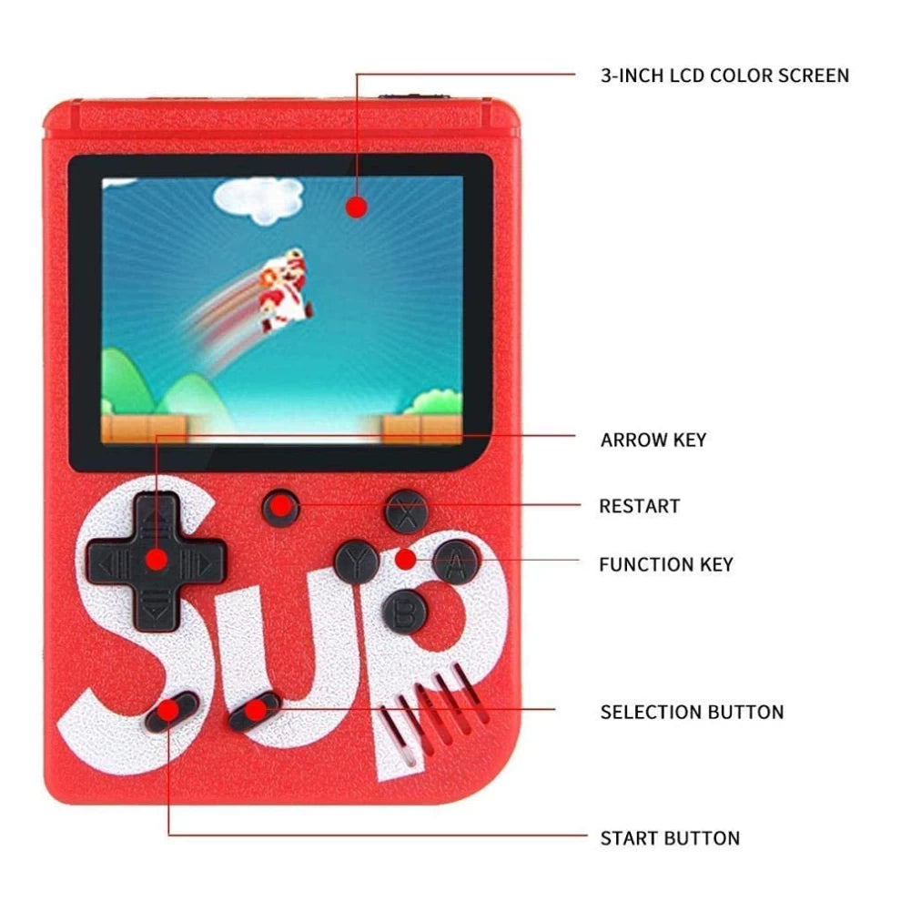 SUP 400 in 1 Games Retro Game Box Console Handheld Game
