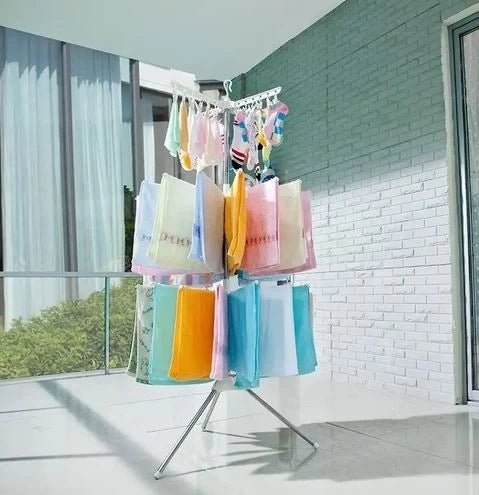 Versatile Space-Saving Laundry Dryer - 170cm