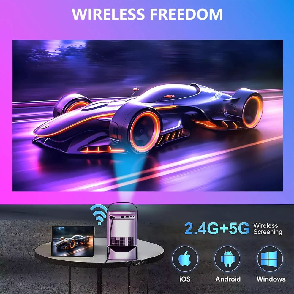 TS-2 1080P Home Theater Projector – Bring the Cinema to Your Home!