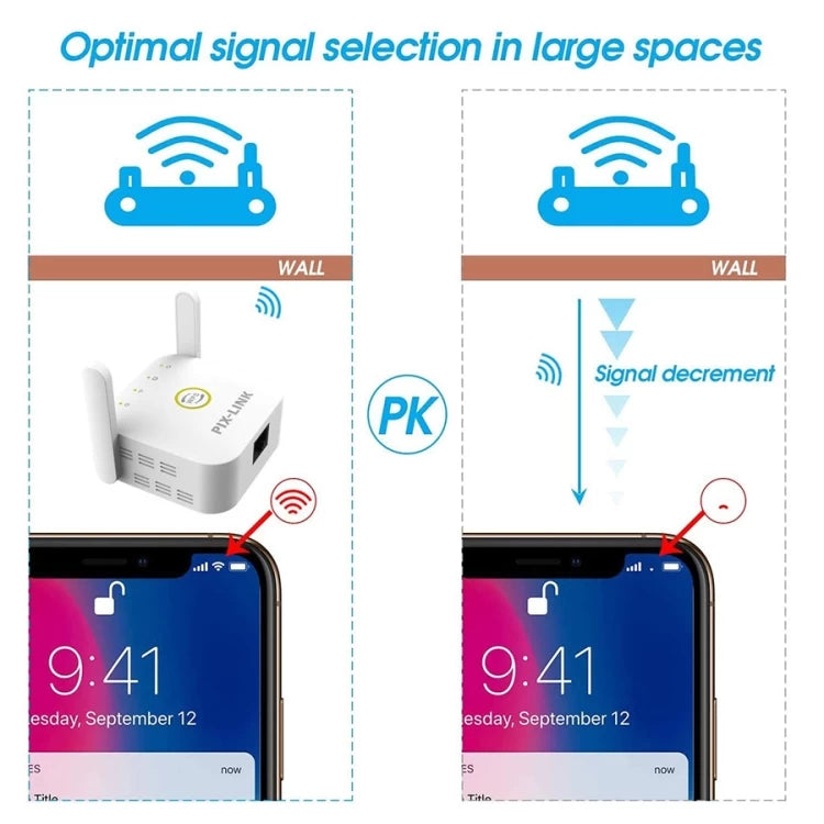 300Mbps مقوي الواي فاي اللاسلكي
