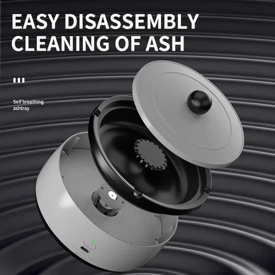 Smart USB Charging Smokeless Ashtray-Rechargeable