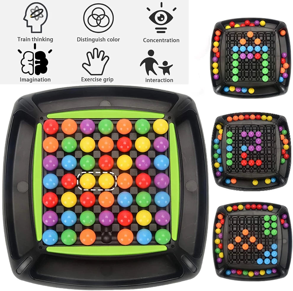 Ball Elimination Puzzle – Magic Chess Toy Set for Kids (Multicolor)