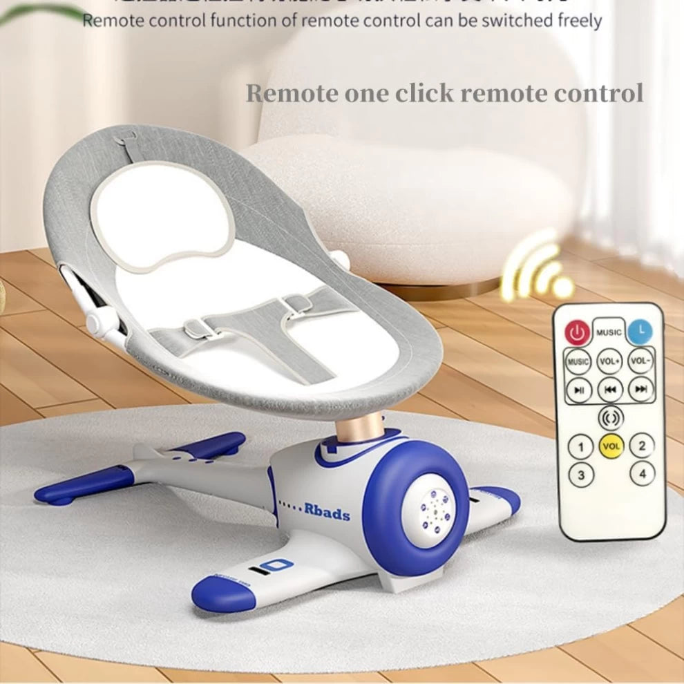 Baby Electric Swing & Rocking Chair – Smart Comfort for Your Little One!