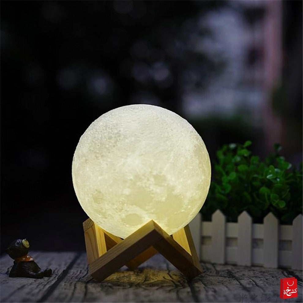 3D Moon Light with Stand
