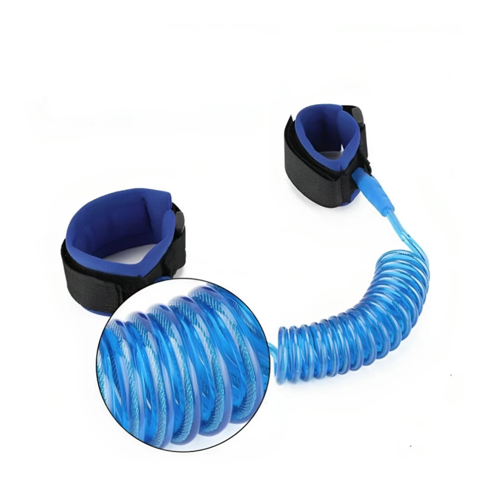Anti-lost child safety bracelet with 360 degree rotation