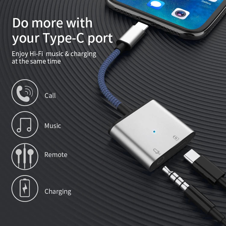 Adapter Type-c to 3.5mm Audio Adapter