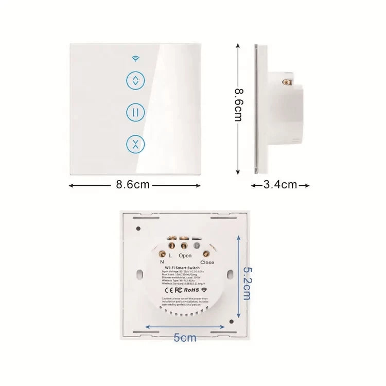 Smart WiFi Curtain,Tuya Roller Shutter Switch
