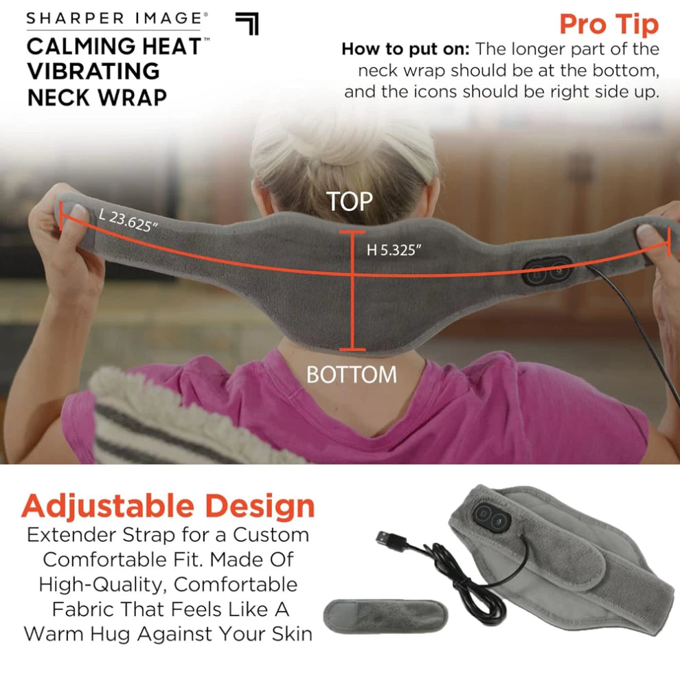 Vibration Massage Heating Neck Wrap
