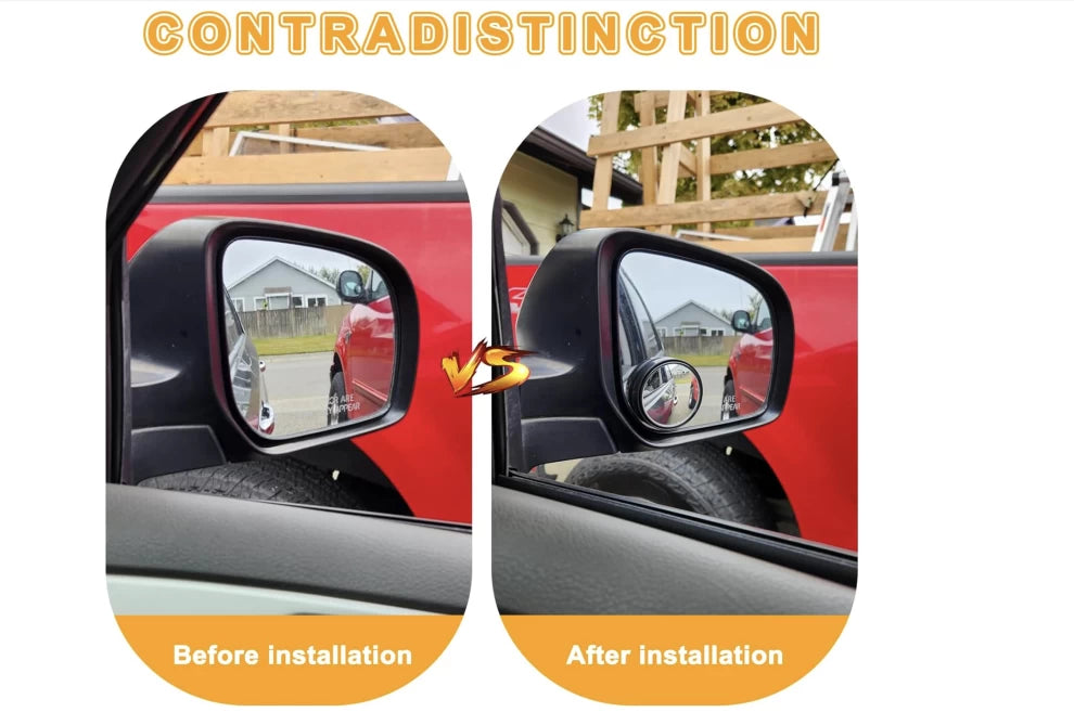 Blind Spot Mirror View Mirror with Frame