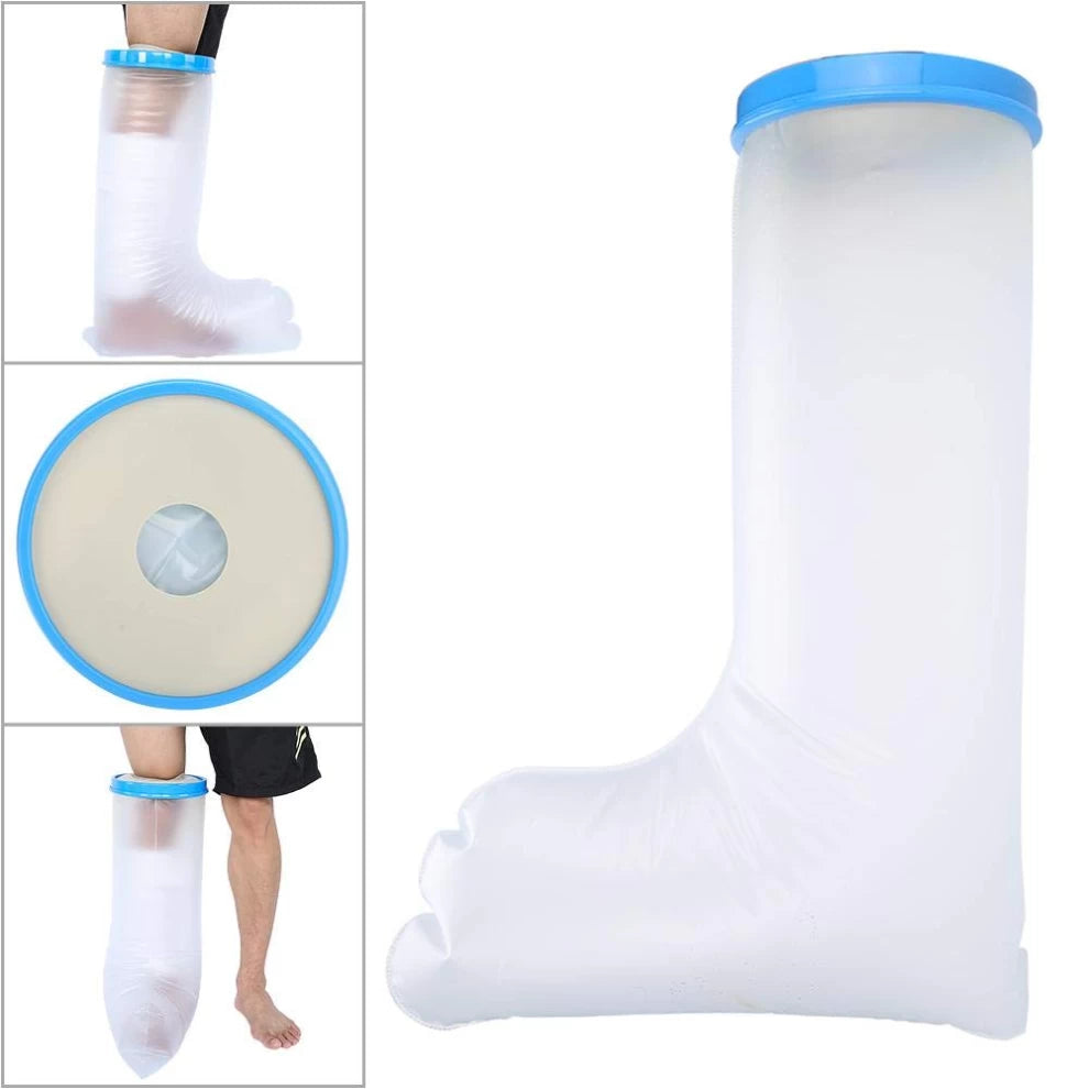 Waterproof Leg Cast Cover For Shower Adult,reusable Shower Boot Cover Watertight Foot Protector