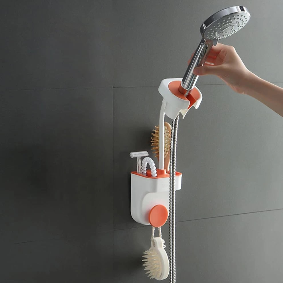 Adjustable Hair Dryer Holder – Hands-Free Stand with 360° Rotation & Positionable Arm