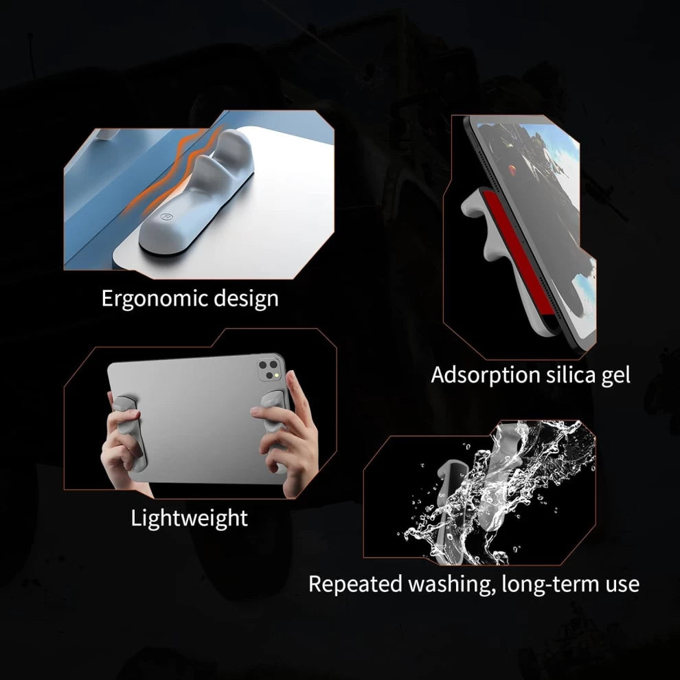 Tablet Game Controller Silicone Grip Anti-Slip Hand Rest Handle